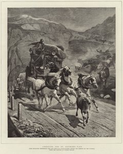 Átkelés a St Gotthard-hágón