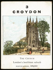 Croydon (színes litho) alkotó: English School