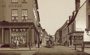 Croydon: High Street (litho) alkotó: English School