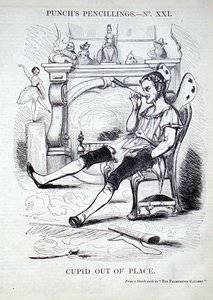 Ámor nem a helyén (metszet) alkotó: English School