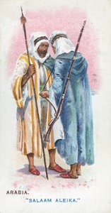 Szokásos köszöntés Arábiában, 1907 alkotó: English School