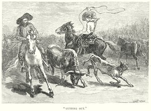 "Kivágás" (vésés) alkotó: English School