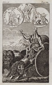 Cybele (metszet) alkotó: English School