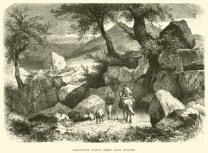 Cyclopean Walls Alba Fucese közelében alkotó: English School
