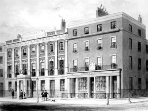 DAlemaine & Co. a Soho Square-en, 1854 alkotó: English School