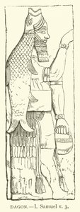 Dagon, én, Samuel, v, 3 (metszet) alkotó: English School