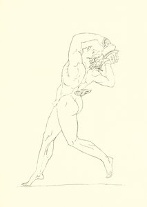 Tanzende männliche Figur