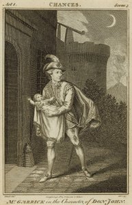 David Garrick, színész, Don John karakterében alkotó: English School