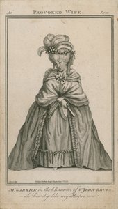David Garrick Sir John Brute karakterében alkotó: English School