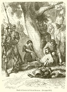 Gaston de Foix halála Ravennában alkotó: English School