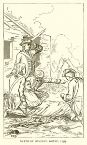 Wolfe tábornok halála, 1759 alkotó: English School