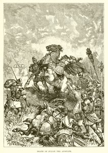 Julianus, a hitehagyott halála alkotó: English School