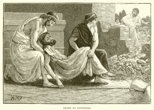 Pausanias halála alkotó: English School