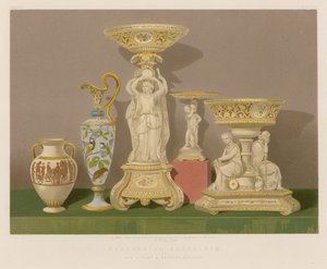 Dekoratív porcelán, Sir J Duke and Nephews, Burslem alkotó: English School