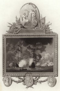 A holland flotta veresége, 1665. június 3 alkotó: English School