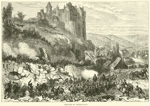 Chateaudun védelme, 1870. október alkotó: English School