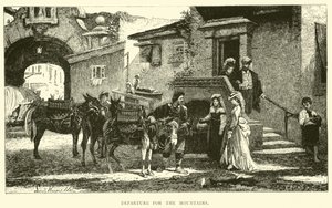 Indulás a hegyek felé alkotó: English School