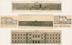 Tervezés Newgate börtönhöz alkotó: English School