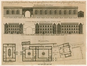 Tervezés Newgate börtönhöz alkotó: English School