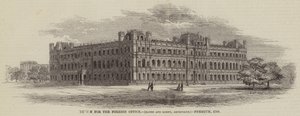 Design for the Foreign Office, Banks and Barry, Architects, Premium, 500 GBP (metszet) alkotó: English School