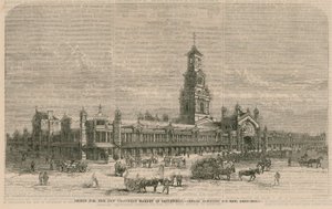 Tervezés a Smithfield új holthúspiacához alkotó: English School