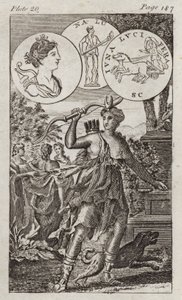 Diana (metszet) alkotó: English School