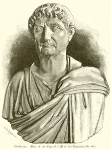 Diocletianus. (A Capitolium mellszobra, Császárok terme, 80. sz.)