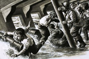 A katasztrófa gyorsan elérte a „Mary Rose”-t alkotó: English School
