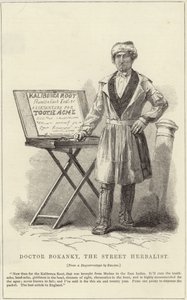 Bokanky doktor, az utcai gyógynövényszakértő alkotó: English School
