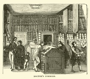 Doctors Commons alkotó: English School