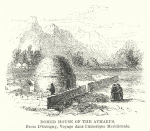 Aymarus kupolás háza (metszet) alkotó: English School