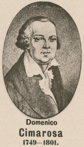 Domenico Cimarosa (mélynyomás) alkotó: English School