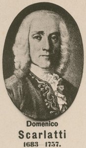 Domenico Scarlatti (mélynyomás) alkotó: English School