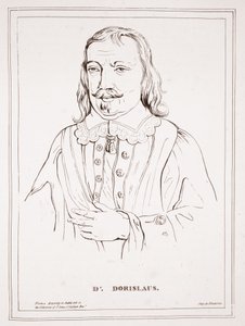 Dr. Dorislaus a St John St Aubyn Bar gyűjteményében található indiai tintával készült rajzból, imp. írta Ducarme alkotó: English School