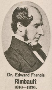Dr. Edward Francis Rimbault (mélynyomás) alkotó: English School