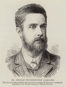 Dr. Niklai Feodorovich Gamleya (metszet) alkotó: English School