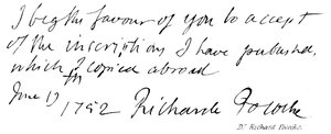 Dr. Richard Pococke alkotó: English School