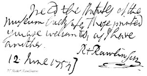 Dr. Richd Rawlinson alkotó: English School
