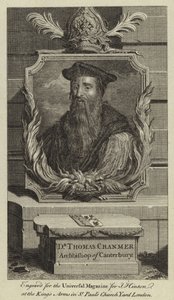 Dr. Thomas Cranmer, Canterbury érseke alkotó: English School