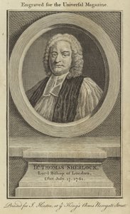 Dr. Thomas Sherlock, London püspöke alkotó: English School