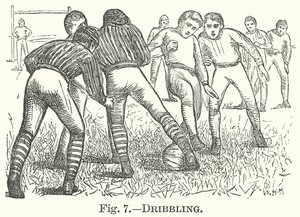 Dribbling (vésés) alkotó: English School