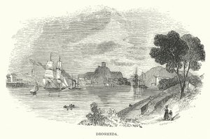 Drogheda (metszet) alkotó: English School