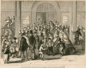 Drury Lane Színház, London – a pantomim bevonása alkotó: English School