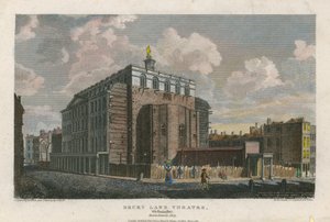 Drury Lane Színház, Westminster, London; 1809-ben leégett alkotó: English School