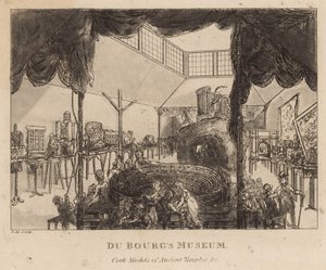 Du Bougs Múzeum, az ókori templomok parafa makettjei alkotó: English School