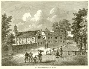 Dulwich College 1750-ben alkotó: English School