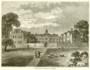 Dulwich College 1790-ben alkotó: English School