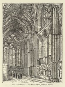 Durham katedrálisa, a kilenc oltár észak felé néz alkotó: English School