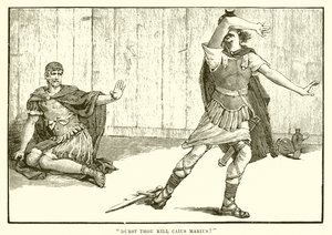 Mered megölni Caius Mariust? alkotó: English School