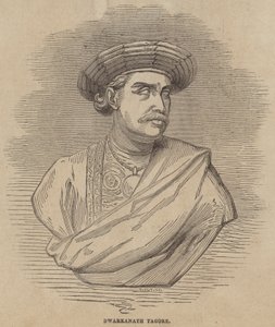 Dwarkanath Tagore (metszet) alkotó: English School